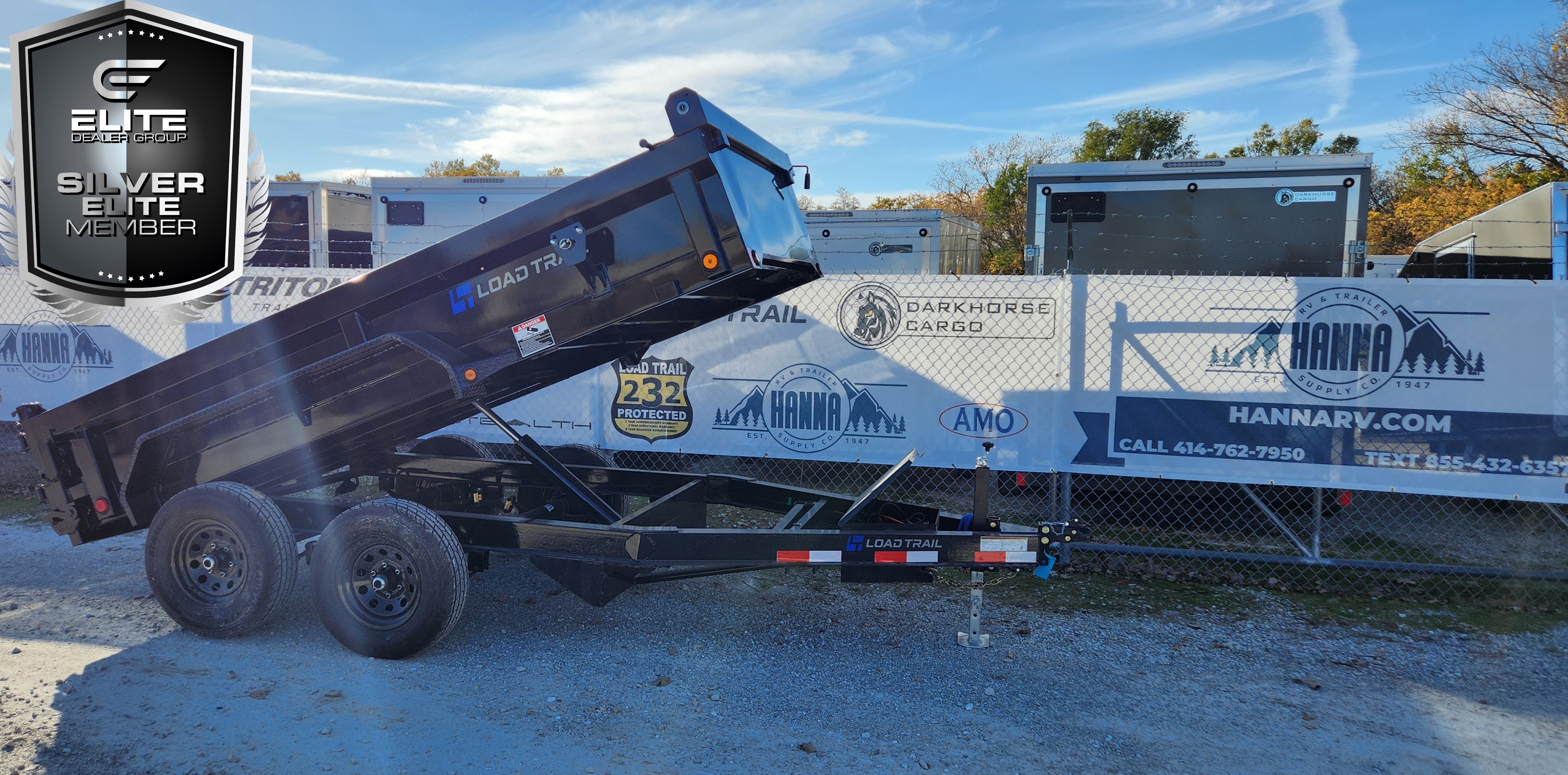 Load Trail 6 X 12 Tandem Axle 10,000 Lb Trailer -18" Sides